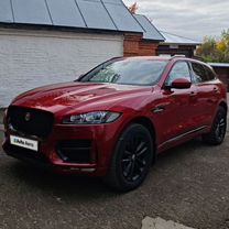 Jaguar F-Pace 3.0 AT, 2017, 86 050 км, с пробегом, цена 2 250 000 руб.