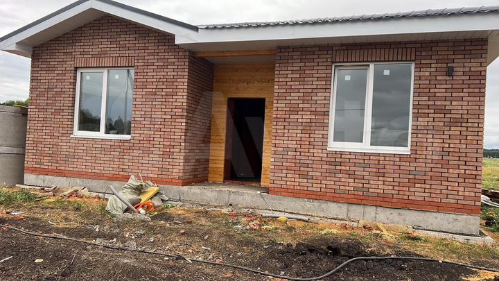 Коттедж 107 м² на участке 10 сот.