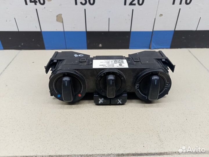 Блок управления отопителем Polo (Sed RUS) 2011