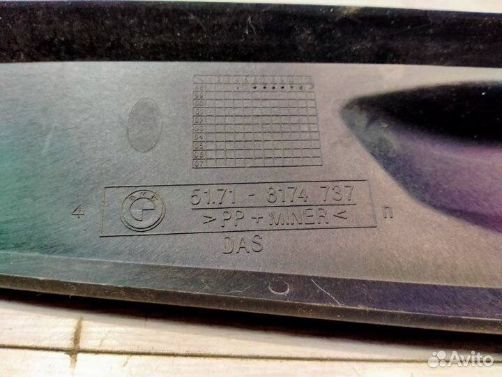 Перегородка моторного отсека Bmw 523I Левый Руль