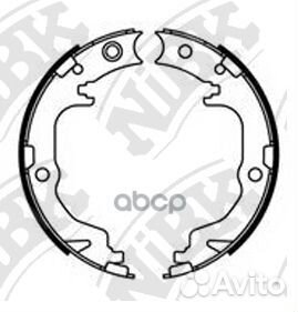 Колодки стоян.тормоза mitsubishi ASX, outlander