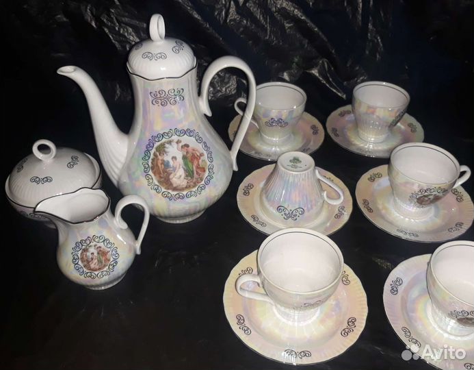 Кофейный сервиз мадонна гдр