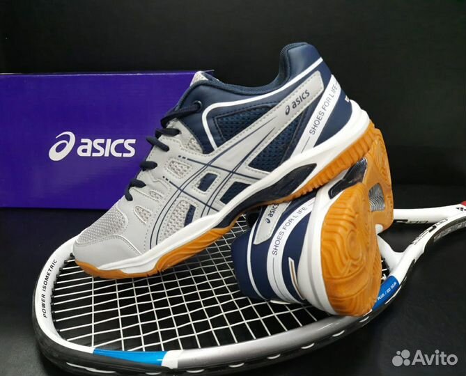 Кроссовки Asics теннис 42-45 артикул 2219 серый