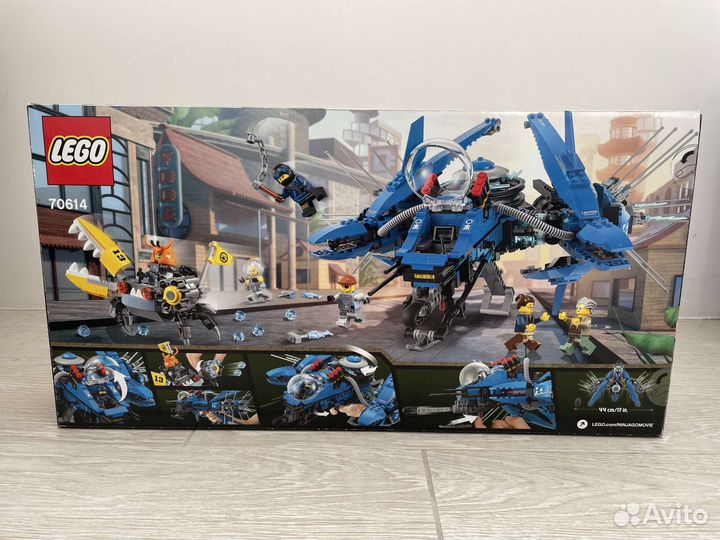Lego Ninjago Самолёт-молния Джея 70614 новый