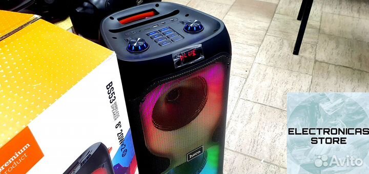 Беспроводная Колонка Большая Hoco BS-53 Черн