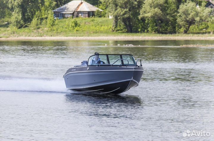 Волжанка 53 + Parsun F115 л/с, Новый, В Наличии