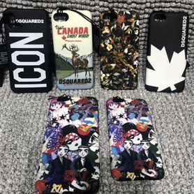 Чехол Dsquared2 для iPhone 6, 6+, 7-8, 10 (Х )