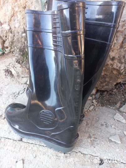 Сапоги резиновые мужские 44
