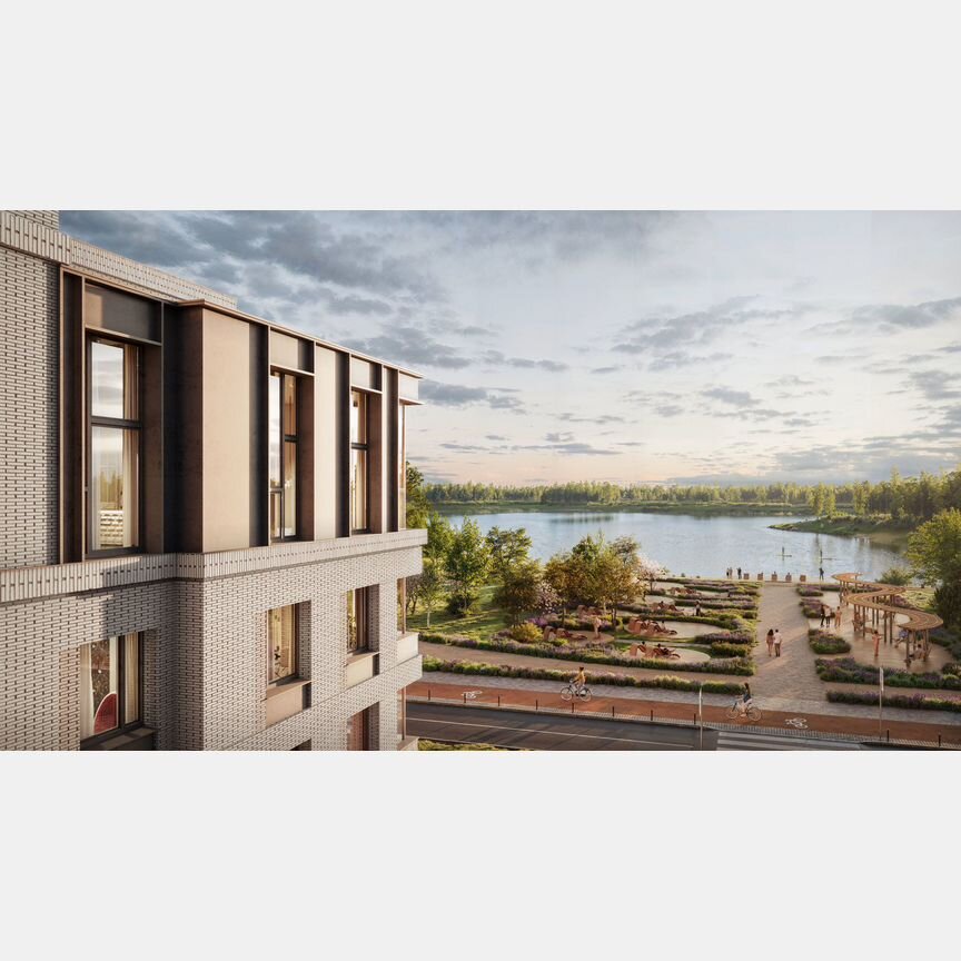 1-к. квартира, 41 м², 1/4 эт.