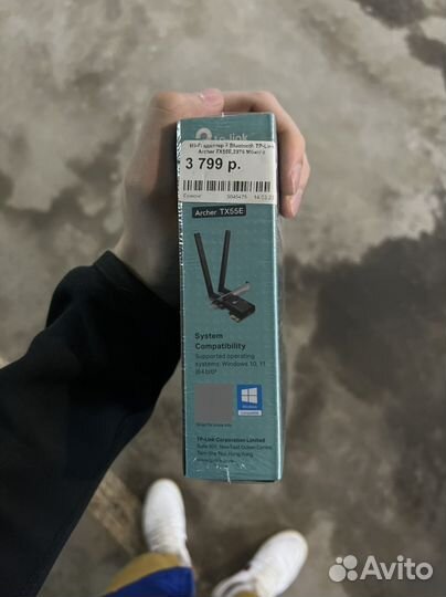 Wi-fi адаптер + Bluetooth TP-Link Archer TX55E