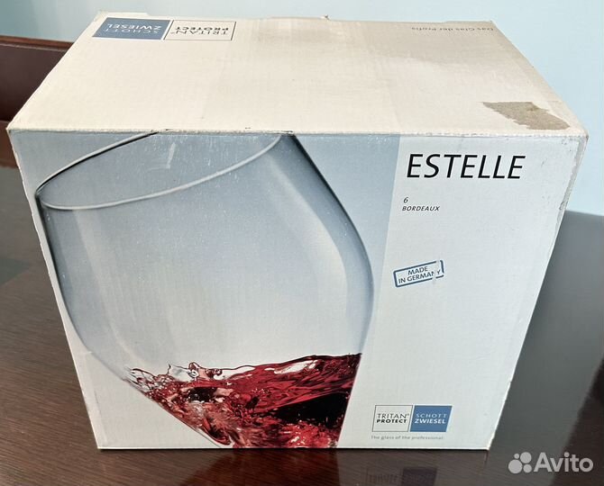 Набор бокалов для красного вина 6шт 532 мл Estelle