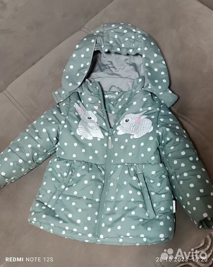 Курточка для девочки crockid