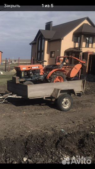 Мини-трактор Kubota B6000, 2000