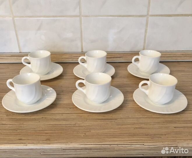 Кофейный сервиз Люминарк Франция