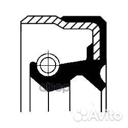 Сальник ступицы 145x175x14 MB 12014740B Corteco