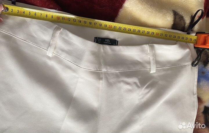 Брюки палаццо белые женские новые