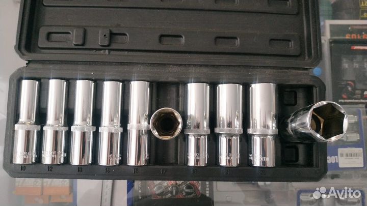 Набор Удлиненных Торцевых Головок 10шт