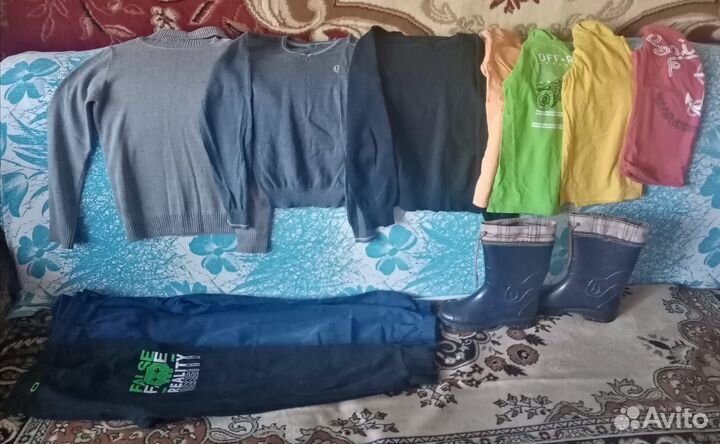 Пакет вещей на мальчика 8- 10лет