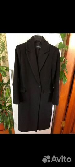 Пальто женское демисезонное 42 44 черное