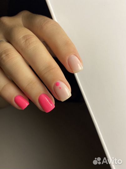 Аппаратный маникюр с покрытием