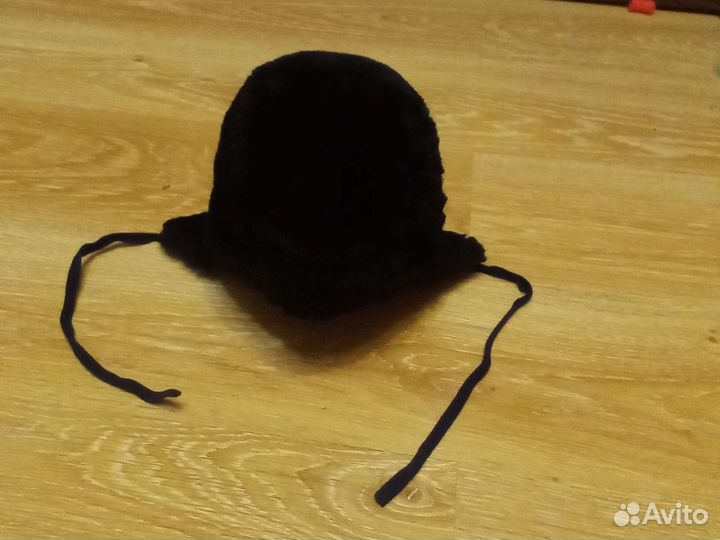 Натуральная меховая шапка рмк детская СССР