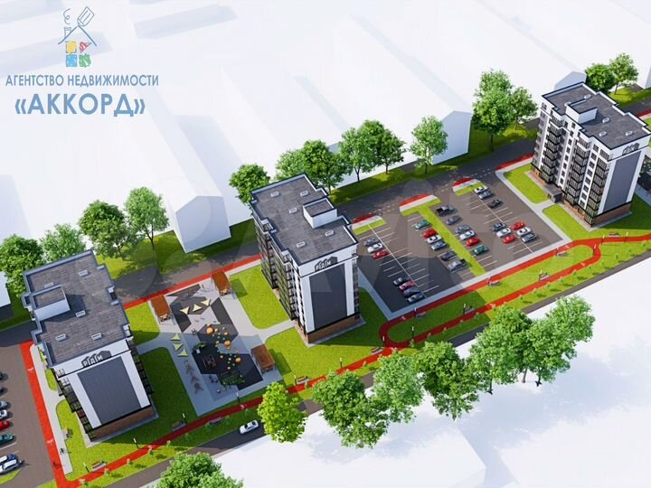 1-к. квартира, 37 м², 5/9 эт.