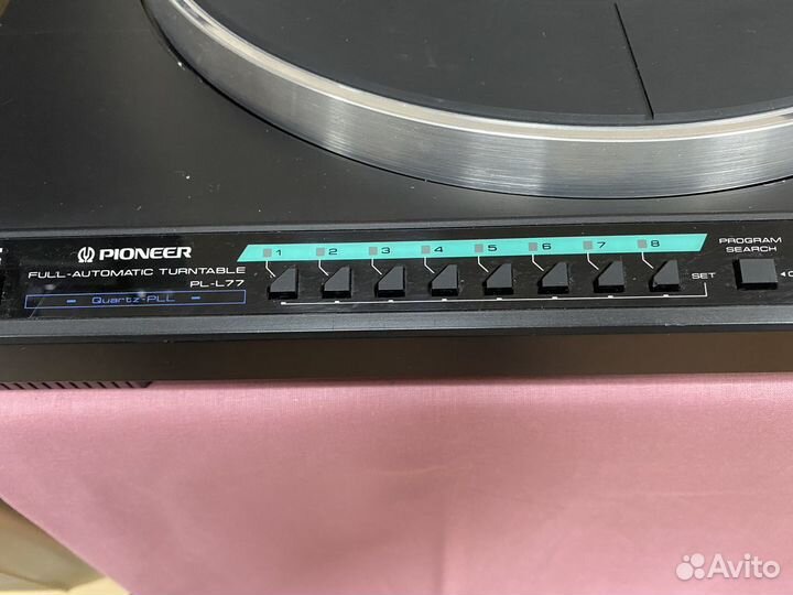 Проигрыватель винила Pioneer PL-L77 Made In Japan