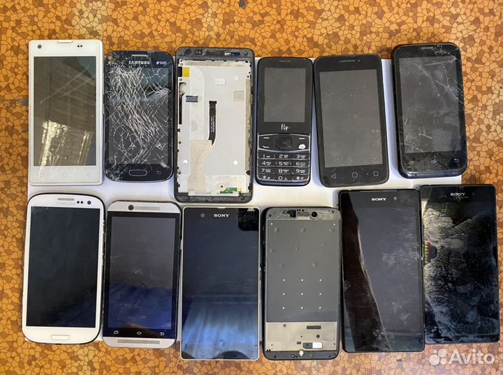 Телефоны и планшеты на запчасти