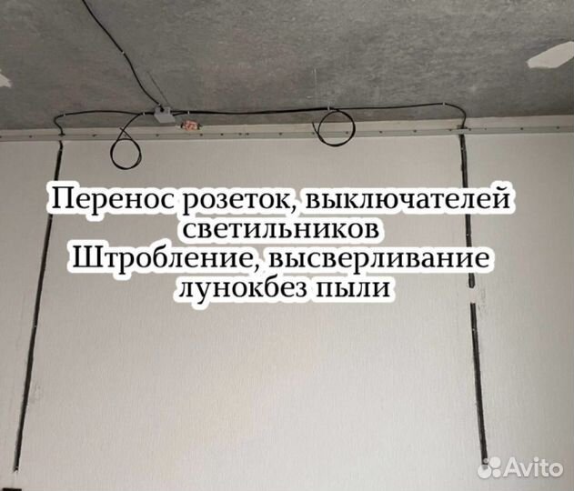 Электрик Электромонтажные работы Услуги электрика