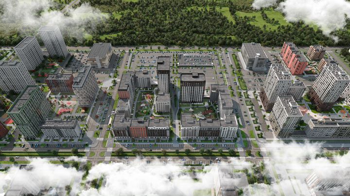 2-к. квартира, 55,5 м², 5/16 эт.