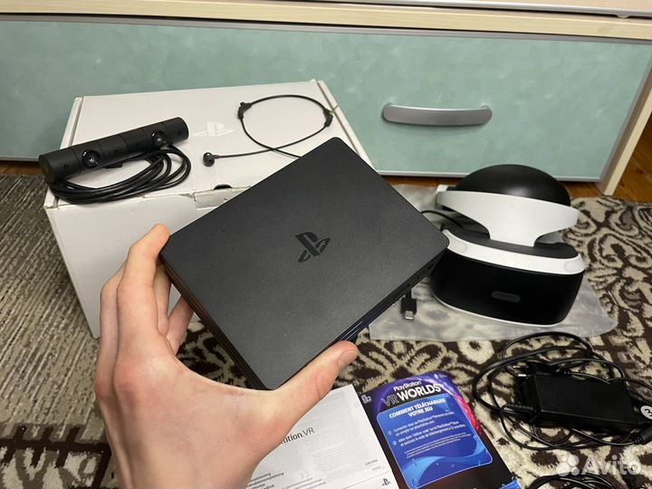 Шлем sony ps4 vr + камера