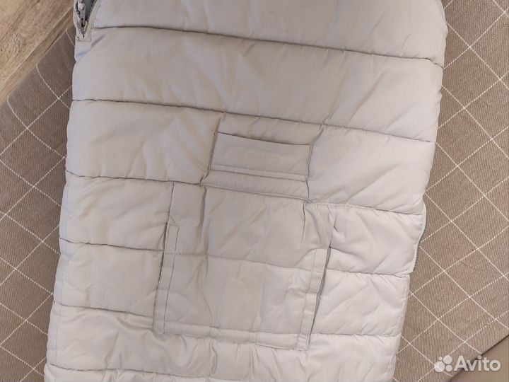 Теплый конверт в коляску red castle