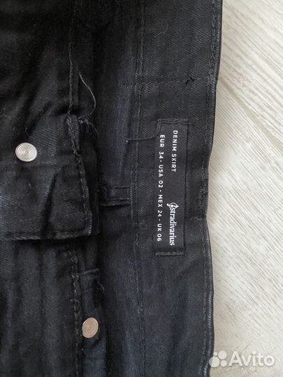 Юбка джинсовая