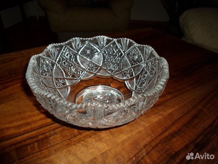 Хрустальная салатница