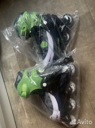 Роликовые коньки новые