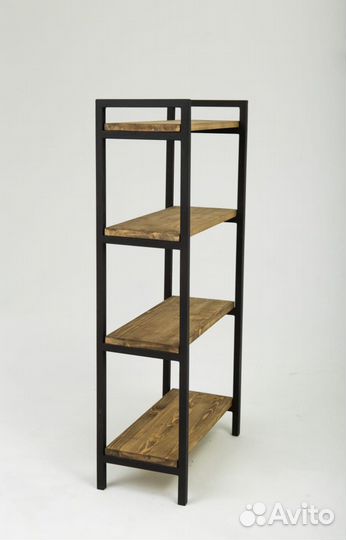 Стеллаж металлический черный