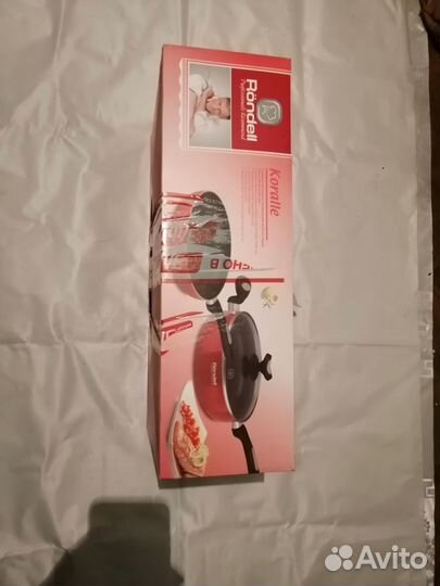 Rondell сотейник с крышкой и сковорода 24см