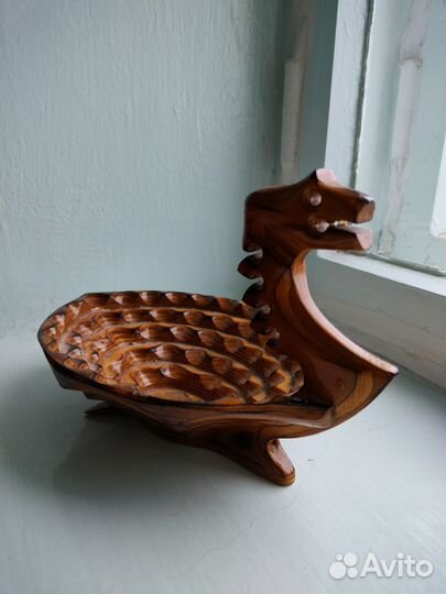 Ваза(конфетница) деревянная