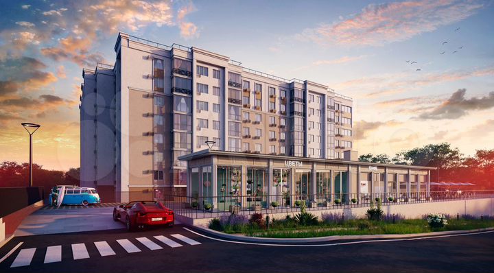 1-к. квартира, 37 м², 4/8 эт.