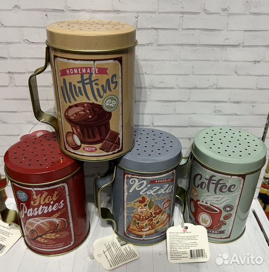 Банка для специй в стиле ретро