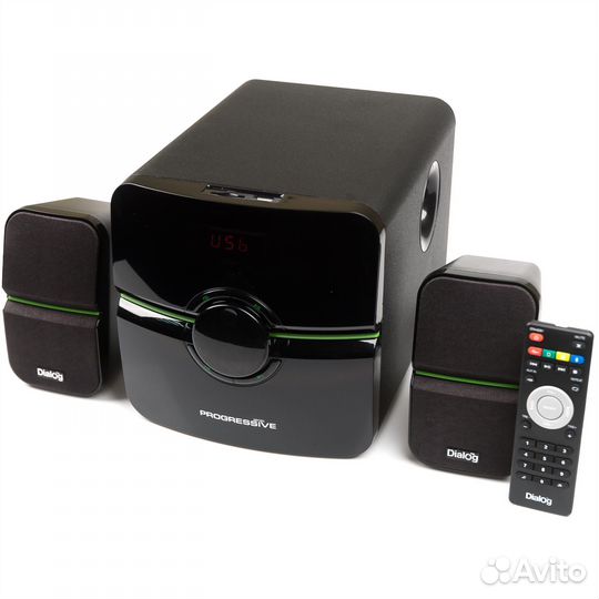 Компьютерная акустика Dialog AP-203 черный