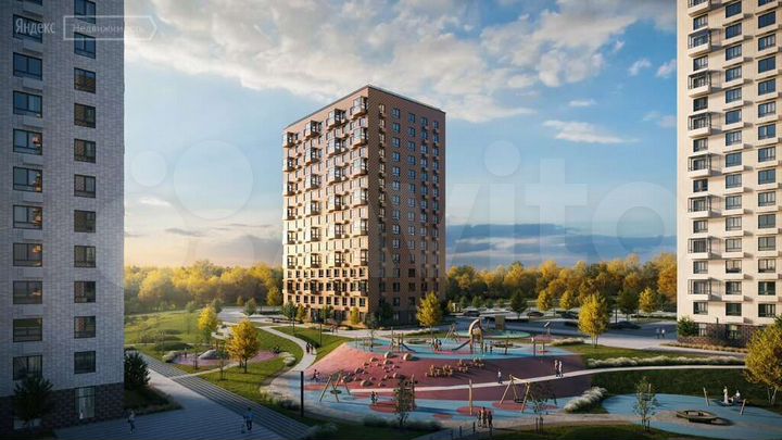 1-к. квартира, 42,2 м², 11/15 эт.