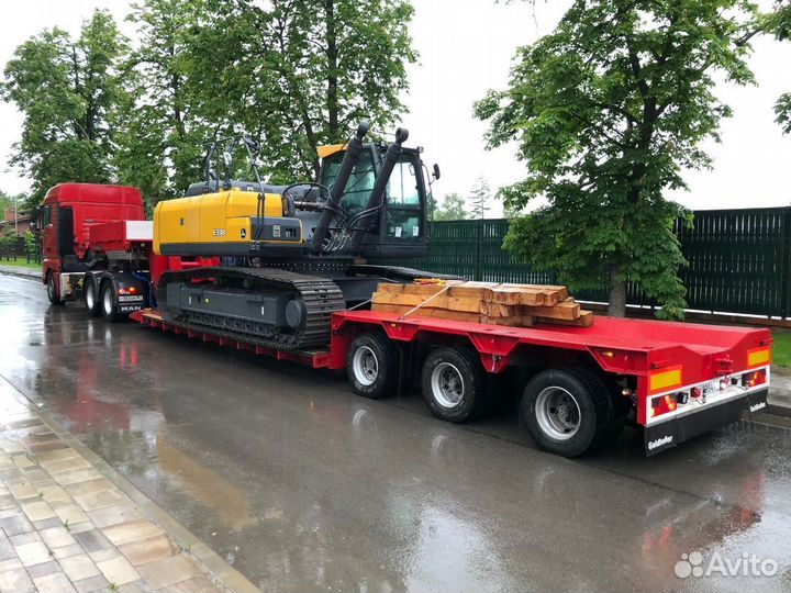 Услуги перевозки негабарита, трал