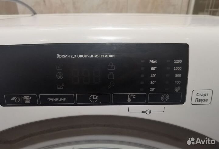 Узкая стиральная машина candy