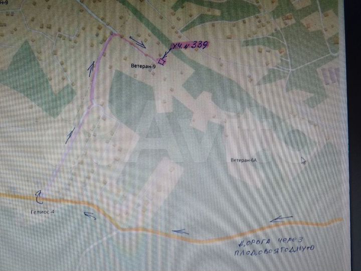 Участок 10 сот. (СНТ, ДНП)