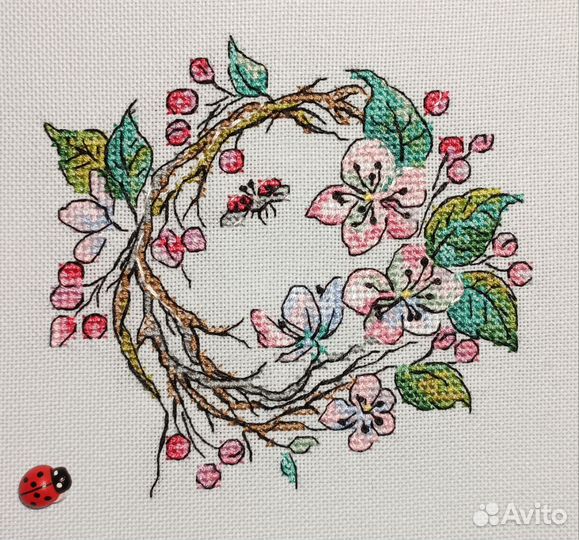 Готовая вышивка крестом