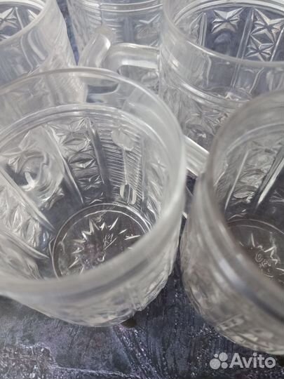 Кружка стекло Дятьковский хрусталь СССР