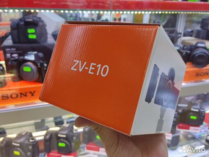 Sony ZV-E10 kit 16-50mm Black новый в упаковке Рус