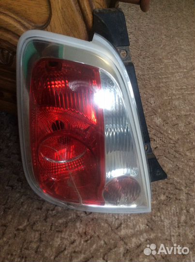 Фонарь задний fiat 500