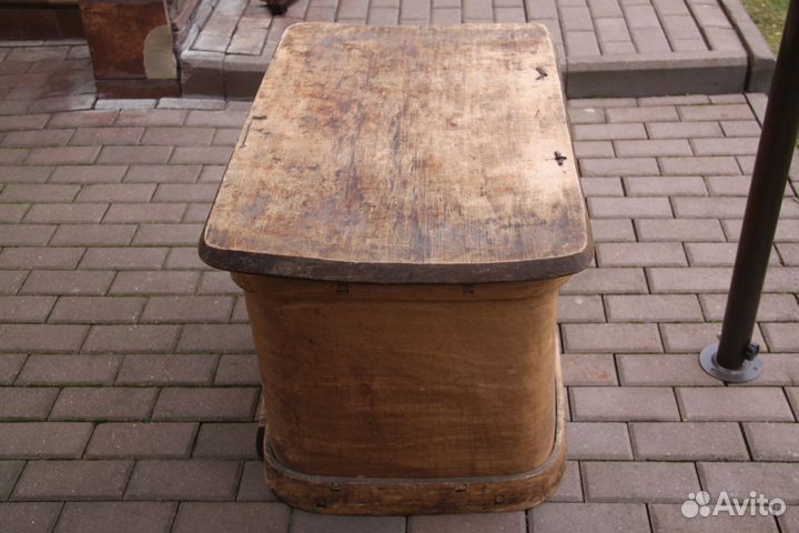 Сундук короб лубяной Коробья Ручная работа 19в №1